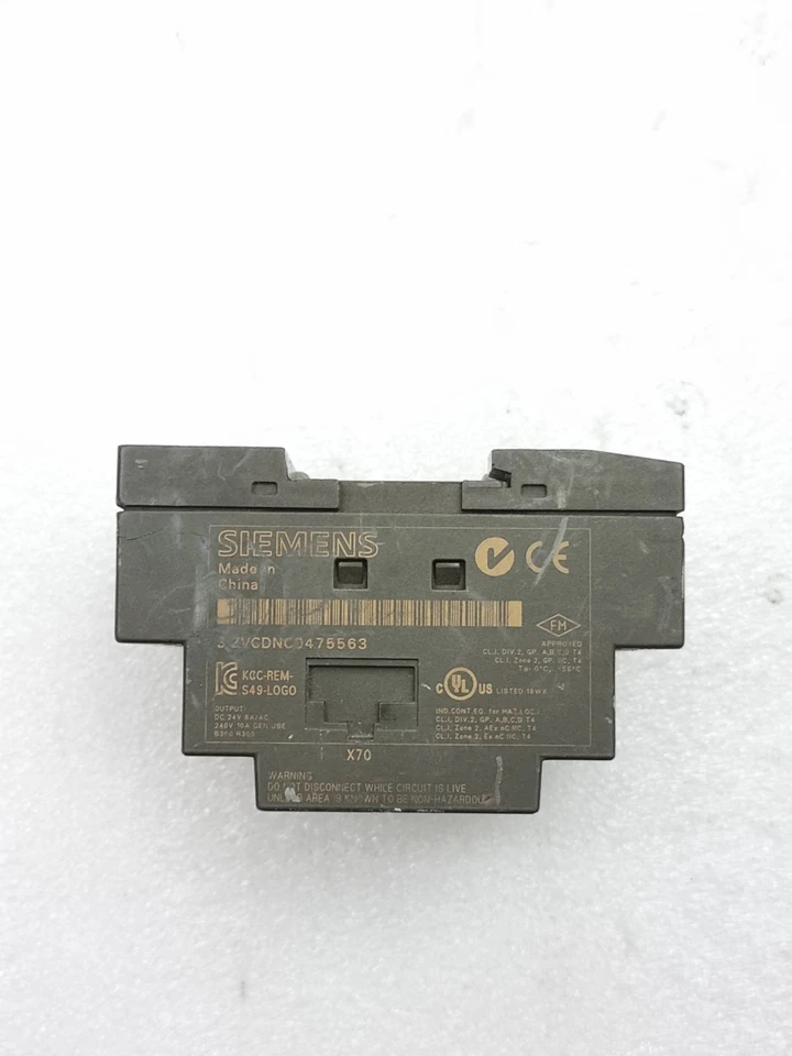 Siemens 6ED1052-1MD00-0BA6 12/24RC Logo 6ed10521md000ba6 Used Working Free Ship